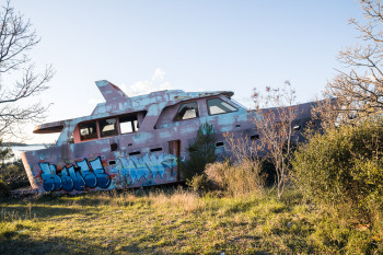 Abandoned hotel Marina Lucica, Primosten, Abandoned boat - Roadtrip day 13