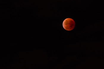 blood and super moon