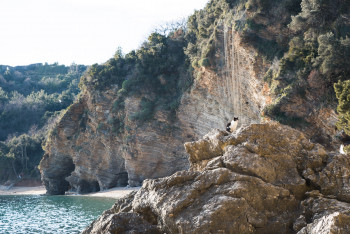 Mogren beach, Budva - Roadtrip day 6